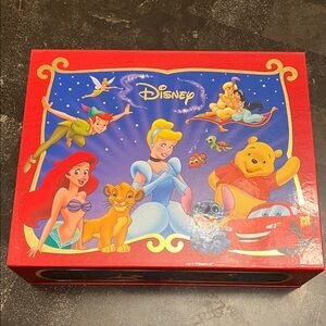 Disney Storybook Card Box with Beloved Characters - Empty Box